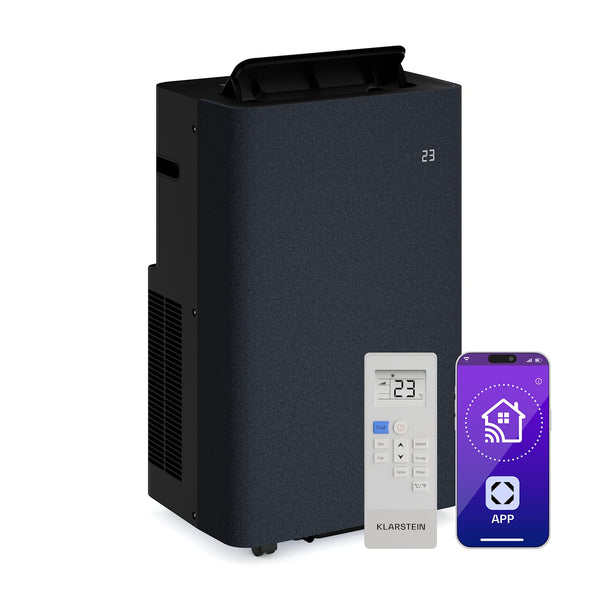 AireLux Smart 14000 BTU Mobile Klimaanlage Dunkelgrau